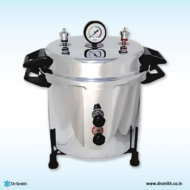 Dr.Smith Autoclave Sterilizer: Aluminium Pressure Cooker Type, Dental Automatic