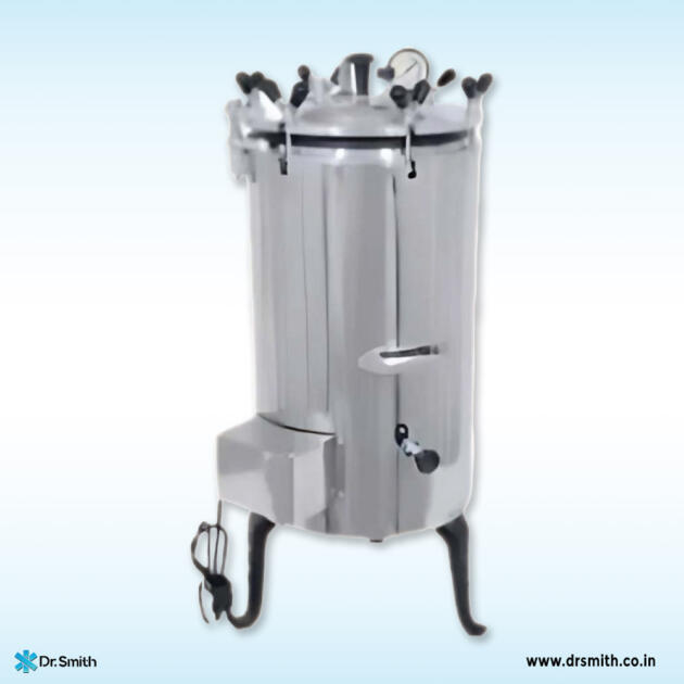 Dr.Smith Vertical Autoclave: SS & Aluminium